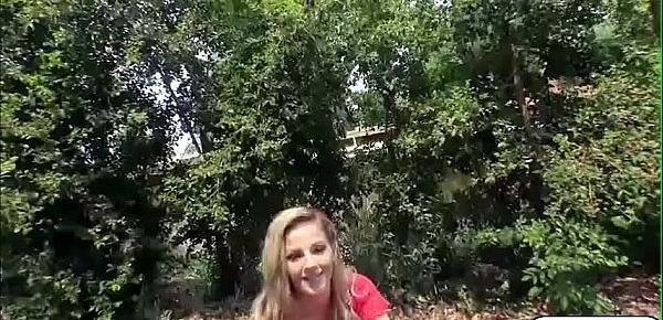  Teen Bella gets fucked in the forest